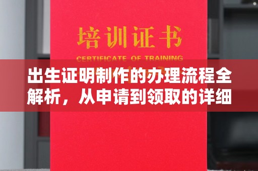 潞城出生证明制作的办理流程全解析，从申请到领取的详细指南
